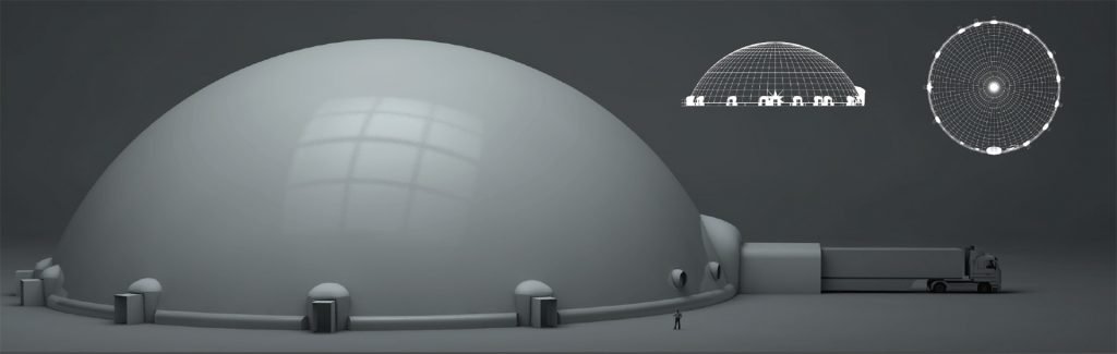 OMNISPACE360 Inflatable Projection Domes