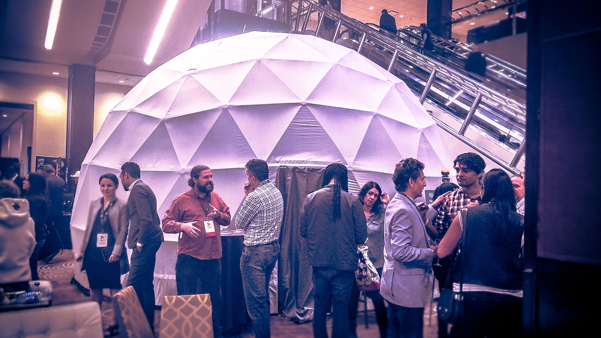 OMNISPACE360 Geodesic Projection Dome for Canadian Music Week Festivals 001