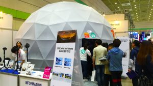 OMNISPACE360 8m Geodesic Projection Dome KOBA 2