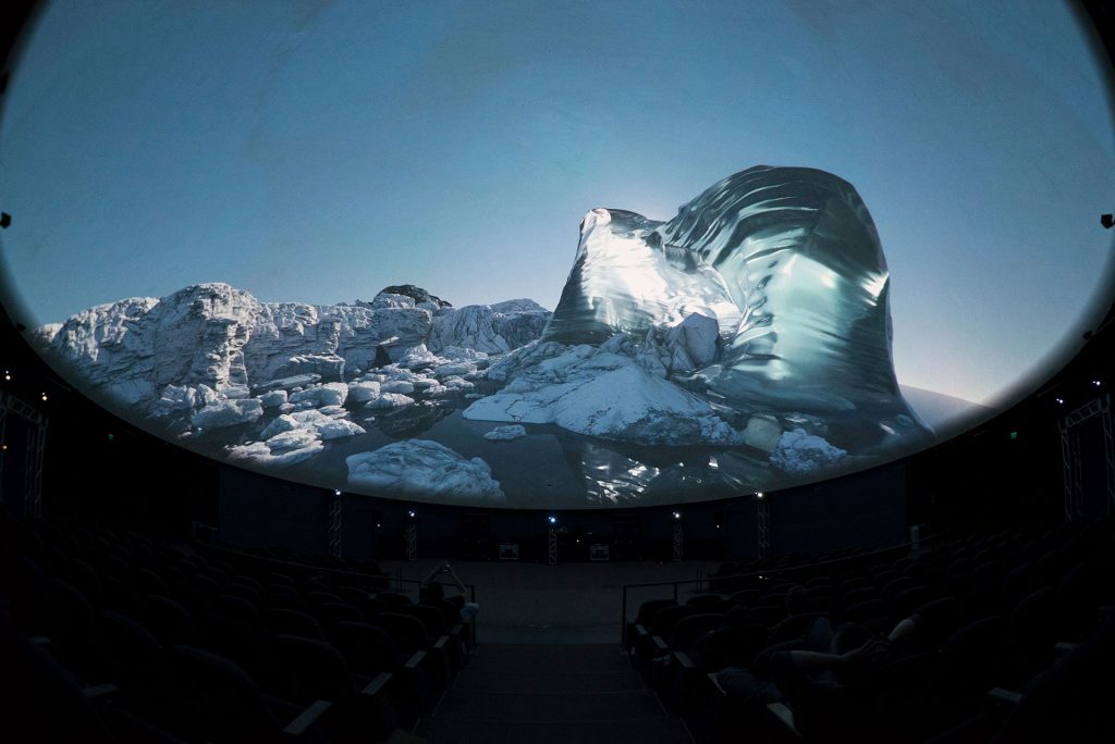 Seattle International Film Festival Dome Projection 002 - Omnispace VR Fulldome