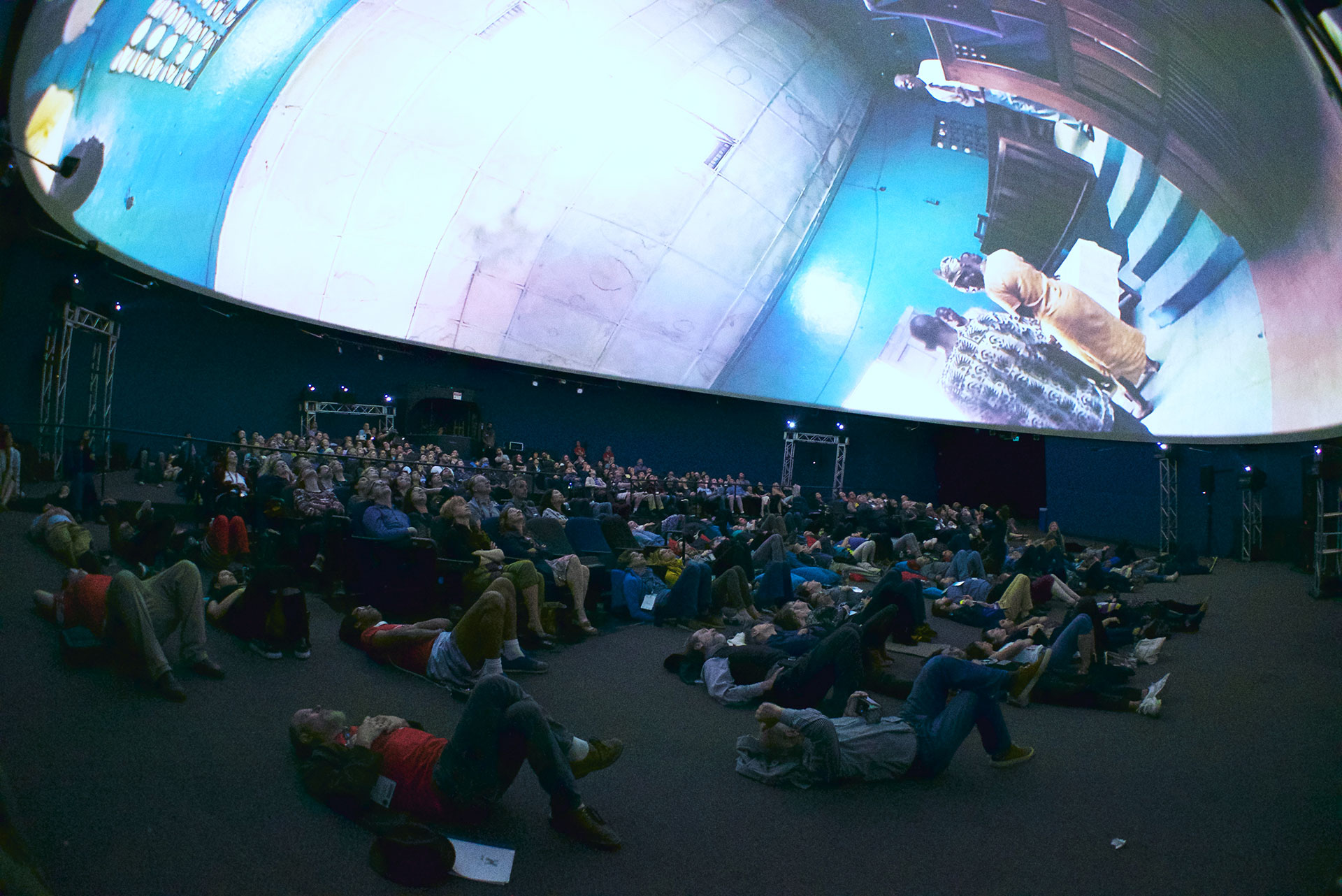 Seattle International Film Festival Dome Projection 004 - Omnispace VR Fulldome