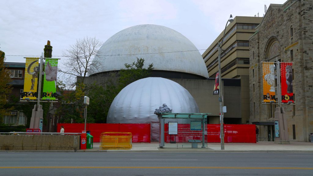 Nuit Blanche Immersive Art Projection Dome by Omnispace