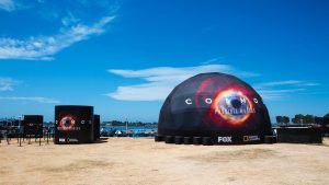 Cosmos Dome Comic-Con 10m 33ft Geodesic Projection Dome Omnispace360 001