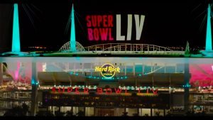 OMNISPACE360 NFL Projection Mapping Hologram Miami Super Bowl 2019 007