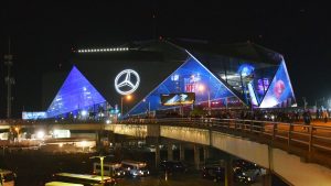 NFL Super Bowl LIII Atlanta Projection Mapping by OMNISPACE360 003